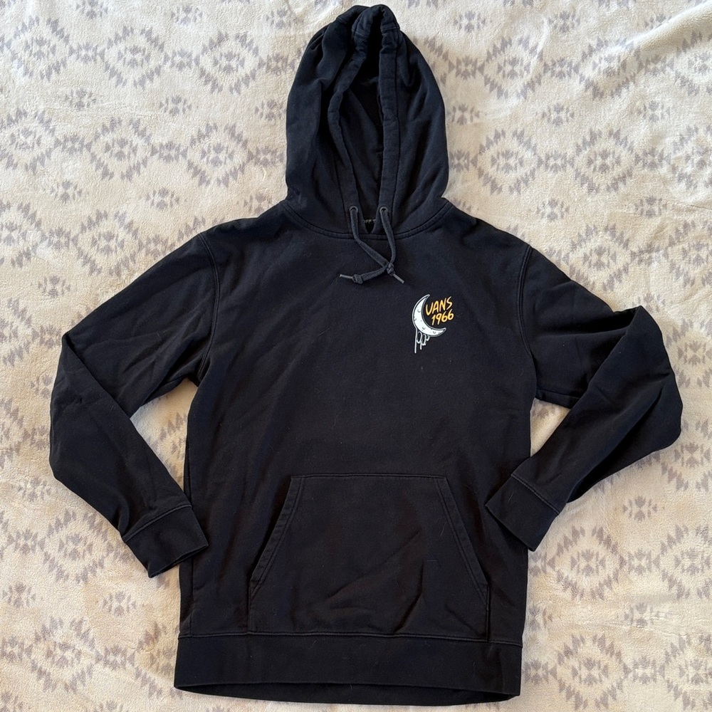VANS | Skeleton & Moon Graphic Hoodie | Size M